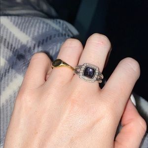 david yurman petite albion black orchid size 5